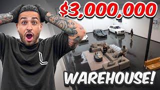 3 Million Dollar Warehouse Tour ! | Braap Vlogs