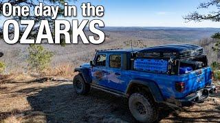 One Day in the Ozarks - Exploring Off Road Trails in  the Ozark National Forest.