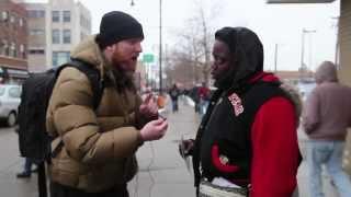 Christian accepts Islam - John Fontain - The Deen Show - Street Da'wah