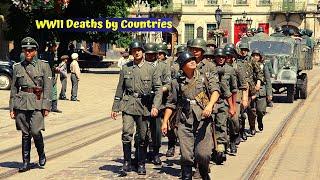 Countries With The Most Deaths In WWII