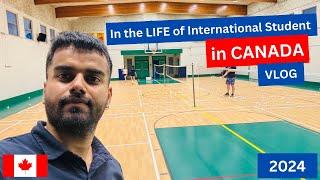 A DAY in the LIFE of International Student in CANADA 2024 - Student Life in Canada - Ashu Raina