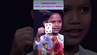 Momen Lucu Farel Bermain Sulap dengan Pesulap Merah