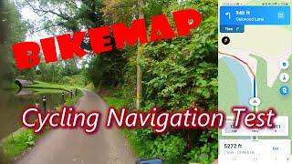 Test Ride with the Bikemap Cycling Navigation App