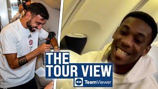 Flying Home With Bruno Fernandes ️️ | The Tour View 