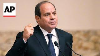 Egypt’s president rejects Trump’s proposal to relocate Gaza residents to Egypt and Jordan