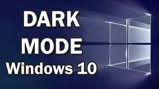 How to Enable Dark Mode in Windows 10 - Quick and EASY Tutorial