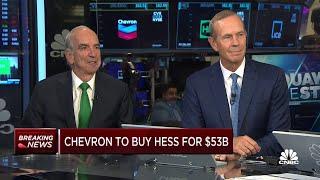 Hess CEO John Hess on Chevron deal: Strategic combination creates the premier oil and gas company