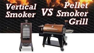 Vertical Smoker vs Horizontal Pellet Smoker Grill - Which To Buy