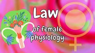 Main law of female physiology  #doctorberezovska #womenshealth #womenshealth #olenaberezovska