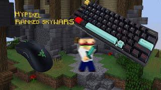 Satisfying Keyboard and Mouse Sounds! [Ranked Skywars] ASMR (#shorts)