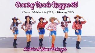 Country Roads Reggae 25 - Line Dance - Choreographed by Adelaine Ade (INA) - February 2025