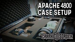 Setting up an APACHE 4800 camera case from Harbor Freight