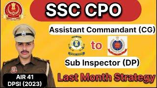 SSC CPO Topper Raw and Uncut Interview | AC to SI | CPO Last Month Strategy | #cpo #cpo2024 #cpo2025