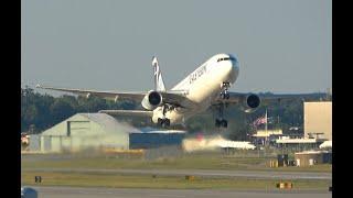 Eastern Boeing 767-300 take off, DTW
