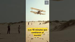 El primer vuelo de los hermanos Wright #shorts