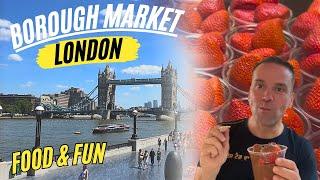 London's Tastiest Secret: Indulging in Street Food at Borough Market!