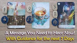 An special message you need to hear NOW with guidance for the next 7 days #pickacardtarot