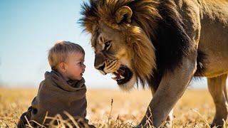 Baby Miraculously Saved from Lion — Raised by Monkeys in the Wild