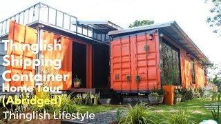 Shipping Container Home Tour - Abridged Version - Thinglish Lifestyle