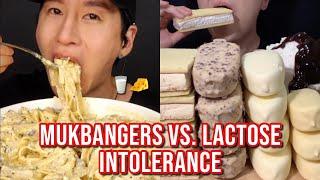 mukbangs that make you LACTOSE INTOLERANT