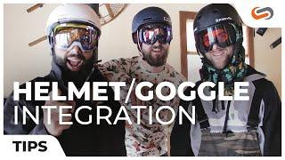 Snowboarding Helmet and Goggle Integration - From Dad to Rad! | SportRx