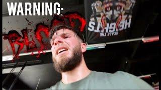 BACK ON BOX TOUR ft. This Engine Building Workout Ruined Me (WARNING: Blood *Horrific Injury*)