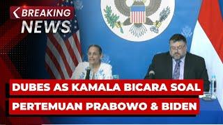 BREAKING NEWS - Konpers Dubes AS Kamala Shirin terkait Pertemuan Presiden Prabowo & Presiden Biden