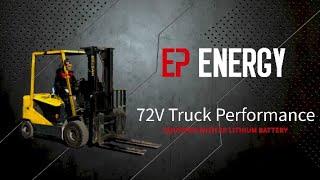 72V Truck Performance | EQUIPPED WITH EP LITHIUM BATTERY