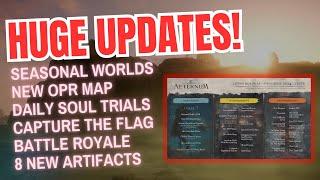 New World Aeternum: ROADMAP REVEALED (Seasonal Wars, New OPR Map, Practice Wars & More)