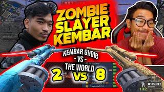 #KEMBARGHOIB USE ZOMBIE SLAYER?!  KABUR SEMUA DAHH !!// Gameplay Point Blank Zepetto Indonesia