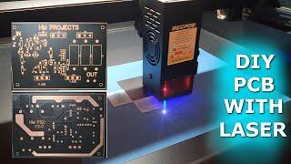 How To Make PCB Using Laser Engraver | DIY PCB | Geekbuying 11.11 Sale