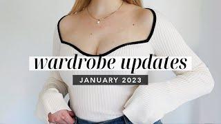 What's new in my wardrobe this january (wardrobe updates)