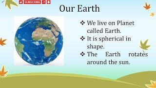 Our Earth| Different Landforms of Earth| Plains, Valleys,| class 2 |EVS |Explanation & Exercises