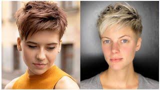 Elegant Hairstyles for Women Over 40+ 50+ 60+ / latest pixie cutting ideas