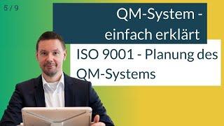 Planung eines QM-Systems | Erklärung Kapitel 6 der ISO 9001