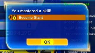 How To Unlock Become Giant In Dragon Ball Xenoverse 2