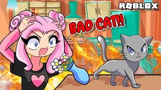 This Cat is very BAD!!! | Roblox | Bad Cat