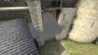 Cobblestone balcony smoke (jump throw)