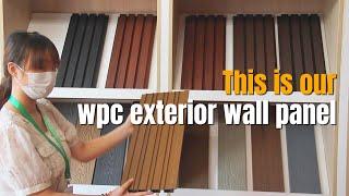 Welcome to our Youtube video about exterior WPC wall panels!