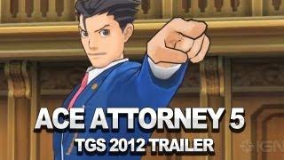 Ace Attorney 5 - Japanese Trailer - TGS 2012