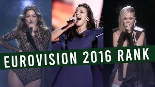 Eurovision 2016: MY TOP 42 (with Comments!)