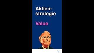 Die VALUE-AKTIENSTRATEGIE kurz erklärt | CercaMoney #shorts