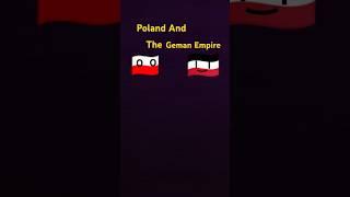 Poland And the German Empire  #countryballs #animation #ww2 #funny #edit