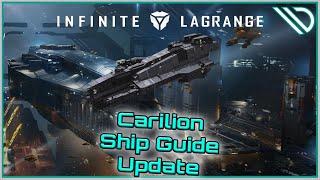 Infinite Lagrange | Ship Guide Carilion Updated and small channel update