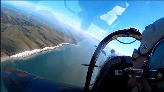 Steve's Spitfire Flight from Biggin Hill to Beachy Head, Sussex, England HD