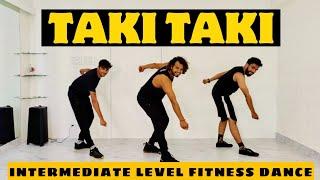 Taki Taki | Dj  | Intermediate Level Fitness Dance | Akshay Jain Choreography