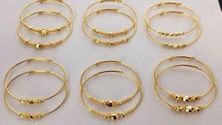 Gold baby bracelet design || baby bracelet || latest gold baby bangles design