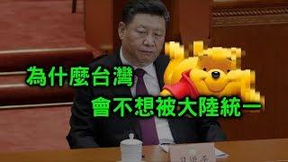 台灣不想被大陸統一的真正原因是...【聊時事022】