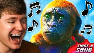 Reacting to SUKO Sings A Song!? (Godzilla x Kong)