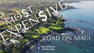 Maui's Most Expensive Road! | Makena Road 4K Drone Tour